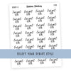 TARGET RUN • SCRIPTS - Station Stickers