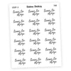 Time to Shop • Script Stickers - Station Stickers