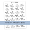 Wash Bottles Script Stickers