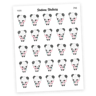 YOGA • PANDA [COMING 11/20] - Station Stickers